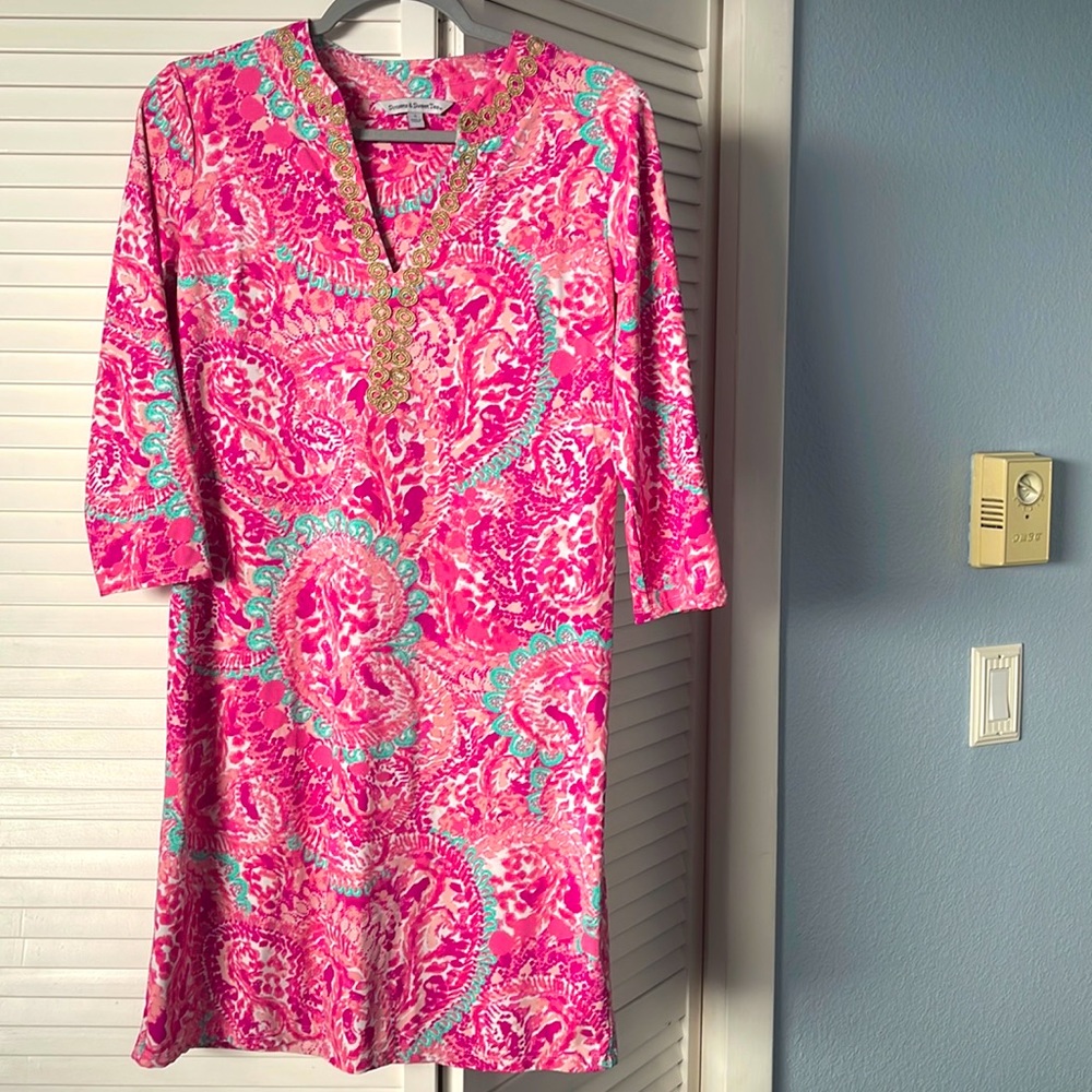 Pink Paisley dress